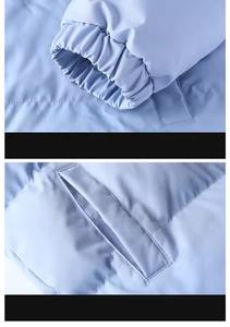 Vente en gros de vestes grande taille pour hommes 2025 veste d'hiver à bulles manteau de courtepointe chaud pour l'extérieur veste en duvet avec logo personnalisé pour hommes - Product Image 3