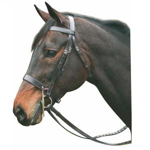 Bride de cheval de conception anatomique Bride en cuir de cheval Anatomic Horse Snaffle Leather Bridle Manufacturer Anatomic Dressage - Product Image 2