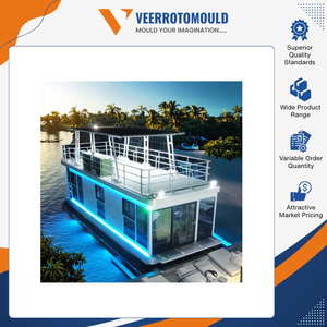 Meilleur prix du marché, qualité supérieure, divertissement familial flottant avec terrasse sur le toit, bateau-maison, bateau de plaisance à vendre - Product Image 4