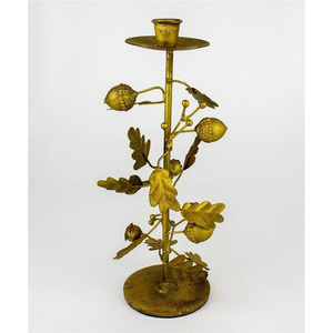 Candelabre en bronze antique en gros, centre de table de mariage rustique en métal, porte-bougie pour les fournitures de fête - Product Image 4