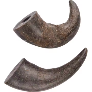 Vente chaude corne naturelle à mâcher pour chiens petite nature Snack cornes de buffle friandise séchée pour chiots par Crescent Crafts - Product Image 1