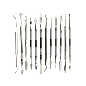 Outils de beauté personnalisé à Double extrémité Nail Art Outil Poussoir Manucure Pédicure Métal Outil d'élimination des peaux mortes Poussoirs à neige - Product Image 5