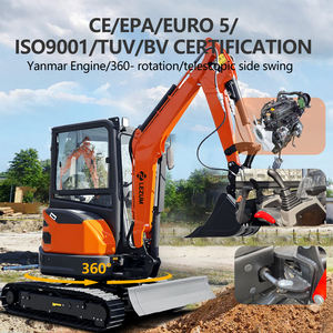 รถขุดขนาดเล็ก LEZUM DY30 จัดส่งรวดเร็ว มาตรฐาน CE/EPA/Euro 5 พร้อมระบบควบคุมด้วยจอยสติ๊กด้านข้าง มีห้องโดยสาร จำหน่ายแล้ววันนี้ - Product Image 6