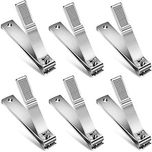 Ensemble de coupe-ongles professionnel durable certifié CE ISO, 2 pièces, en acier inoxydable, outils de manucure et de pédicure, boîte de couleur pour la maison et le salon - Product Image 1