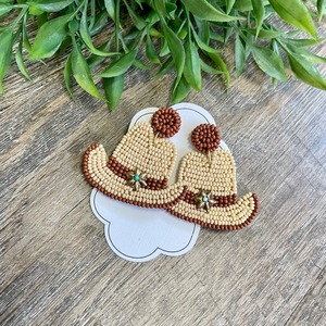 Pendientes Colgantes con Cuentas Bordadas a Mano, Diseño Único y Elegante de Alta Calidad por Hiba Enterprises - Product Image 6