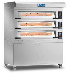 ACHETEZ MAINTENANT ! Perfection croustillante pour le four à plateaux triples XP-3STA4680 Artisan Deck Oven – Commercial et industriel - Product Image 1