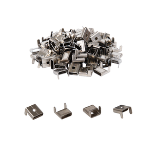 Sangle de cerclage en acier inoxydable boucle de baguage en acier inoxydable de type L - Product Image 3