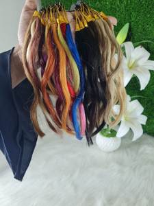 Women's Double Drawn Ends Indian <b>Remy</b> <b>Hair</b> <b>Extension</b> Single Weft <b>Hair</b> Chemical Processing Free All Colors for Enhancing Your - Product Image 6