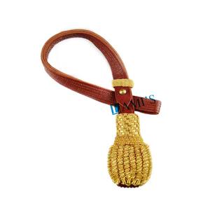 ขายส่งระเบียบเจ้าหน้าที่ทองแท่ง Sabre Knot OEM ตกแต่งพิธีการดาบชุดอุปกรณ์เสริม Accouterment - Product Image 2