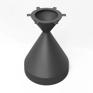 Table basse moderne en métal forgé, écologique, avec plateau en bois, pour l'ameublement de la maison - Product Image 4