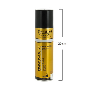 Prestige 250ml in pelle scamosciata rinnovatrice Spray marrone/blu Navy per scarpe borse abbigliamento-Nabuk velluto prodotti per la cura dei mobili in pelle - Product Image 2