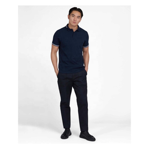 เสื้อยืดโปโลแขนสั้นสำหรับผู้ชายคอลเลกชั่นใหม่ชุดลำลองผ้าโพลีเอสเตอร์100% สำหรับฤดูร้อนกลางแจ้ง - Product Image 2