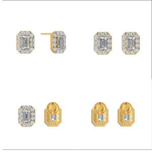 แหวนแต่งงานสีทอง18K สำหรับผู้หญิง1.84Cts กับความคมชัดของ EF ตัดเพชรที่โตขึ้นในห้องทดลองรับรองว่าเป็นแหวนหมั้นสำหรับปาร์ตี้ - Product Image 2