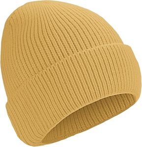 Bonnet d'hiver en laine à la mode, bonnet épais et extensible pour hommes et femmes, idéal pour les vêtements froids quotidiens décontractés. - Product Image 4