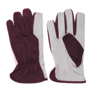 Guantes DE SEGURIDAD reflectantes de alta resistencia de alto rendimiento, cuero de grano de cabra, resistente al calor, montaje de controlador de jardinería CE - Product Image 2