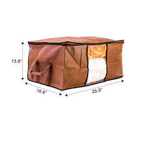 Wholesale Cheap Price Non-Woven Storage <b>Bags</b> Easy to Carry Waterproof <b>Hanging</b> Fabric with Compression for Clothes - Product Image 5