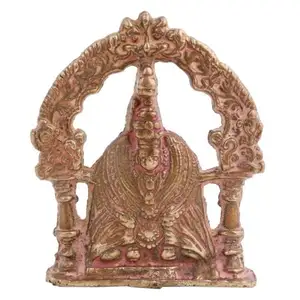 수제 인도 황동 황금 청동 하나님 조각 입상 테이블 탑 동상 홈 장식 선물 항목 SNP-1949