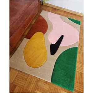 Alfombras de lana con mechones a mano de diseño profesional, venta al por mayor, alfombra con mechones a mano para sala de estar para TEXTILES INDIOS H/L - Product Image 1