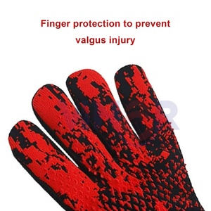 Guantes de Portero de Cuero de Alta Calidad, Impermeables y con Diseño de Logotipo Personalizado, Guantes de Portero de Fútbol OEM con Calidad Garantizada - Product Image 3