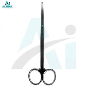 ALMAC Ciseaux Metzenbaum de précision pour chirurgiens, lames lisses en acier, permettant de contrôler la dissection des tissus délicats. - Product Image 4