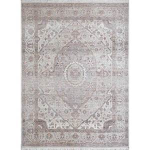 Alfombra de Lana Azul Anudada a Mano con Patrón de Medallón Someplace in Time para el Hogar - Alfombras Jaipur EU-EA-3008 (Cs-01) - Product Image 1