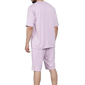 Conjunto de 2 piezas de manga corta deportiva informal de primavera y verano, Conjunto de camiseta y pantalones cortos, conjuntos cortos de diseño personalizado - Product Image 2