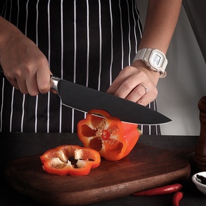 Couteau de chef de cuisine professionnel en acier inoxydable damas avec gaine personnalisé OEM ODM usine de coutellerie - Product Image 4