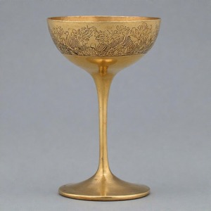 SacraStemware Divine Grace Calice à vin en métal orné Gobelet de finition antique traditionnel pour les rituels religieux et les autels d'église - Product Image 4
