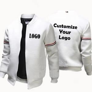 Veste et manteau en cuir à fermeture éclair personnalisés pour hommes, nouvelle mode, veste et chargement de vêtements décontractés pour l'extérieur, vêtements de ville - Product Image 4