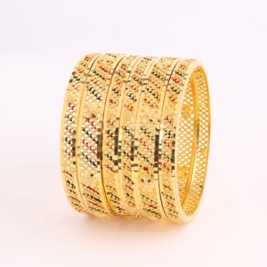 Orthodox Religious <b>Gold</b> <b>Plated</b> Copper Brass Chapado En Oro Wedding Occasion Fashion Jewelry <b>Bangles</b> Special Gift for Women - Product Image 1