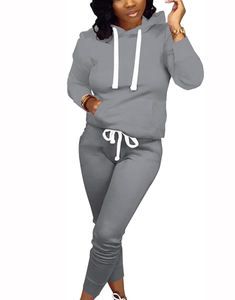Vêtements de sport sur mesure pour femmes Fitness femmes survêtement deux pièces ensemble pour salle de sport Jogging imprimé vêtements de sport Services OEM à vendre - Product Image 1