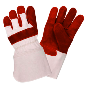 Gants de travail en cuir de vachette de première qualité, doublure en aramide, antidérapants, usage général, sécurité industrielle, soudage - Product Image 2