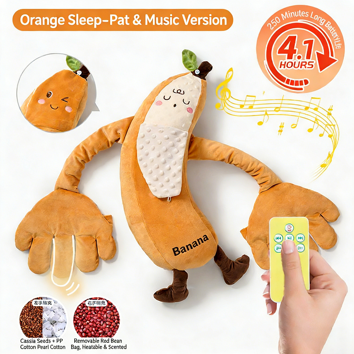 7A Antibacterial (Long Battery Life+Smart Patting+Music Model)