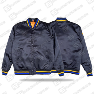 Chaqueta Universitaria de Invierno de Lana 100% de Primera Calidad con Logotipo Personalizado de Secado Rápido y Manga Regular para Hombre y Mujer - Product Image 1