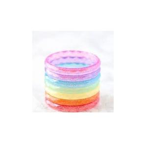 Brazalete de resina de diseño único, color verde claro, 3 piezas, brazalete de resina y tamaño personalizado - Product Image 2