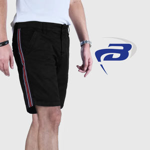 Shorts unisexes en coton décontractés pour hommes, style anime, brodés, sportifs, streetwear d'été, coupe décontractée premium, cinq poches - Product Image 3