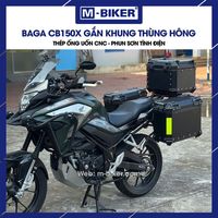 Support de fixation latéral arrière pour CB150X, en acier inoxydable durable, usiné CNC, M-Biker Vit Nam, neuf, garantie 1 an