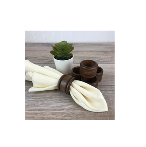 Servilleta de madera de lujo Nuevo Último en precio al por mayor Servilleteros Diseño de hoja chapada en oro Servilletero con venta - Product Image 4