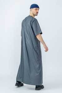 Thobe pour hommes, vente chaude, vêtements musulmans pour hommes, thobes de Dubaï, manches longues, thobe islamique pour hommes, thobe arabe - Product Image 5