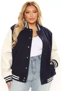 Chaquetas universitarias de diseño universitario informales de invierno bordadas personalizadas para hombre, chaqueta de béisbol universitaria - Product Image 4