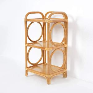 Étagère en rotin écologique tissé à la main élégant organisateur de maison supports de stockage et supports - Product Image 3