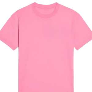 เสื้อยืดสีชมพูล้วนแบบพรีเมี่ยมเสื้อยืดผ้าฝ้ายเนื้อนุ่มใส่ได้ทั้งชายและหญิงเสื้อยืดพิมพ์โลโก้ได้ตามต้องการใส่สบายสไตล์แฟชั่นธรรมดา - Product Image 3