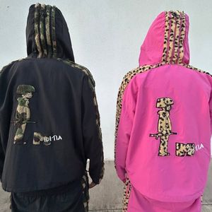 Sweat à capuche à fermeture éclair complète Sublimation Strip Jacket Hoodie Solid Color Personnalisable Oversized Vintage Hoodie 100% Cotton Fleece - Product Image 3