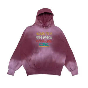 Sudadera Unisex Extra Grande, Ecológica, con Forro de Algodón Orgánico de 450 GSM, 100% Felpa, Estilo Urbano, Estampado Digital para la Temporada de Primavera - Product Image 5