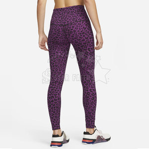 Leggings de yoga pour femmes, taille mi-haute, longueur intégrale, respirants, en maille, imprimés par transfert thermique, taille élastique, surpiqûres contrastées, pour fitness et exercice - Product Image 2
