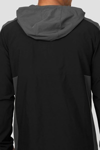 2 pcs Full <b>Running</b> <b>jacket</b> And Trouser With Front Vertical Pocket <b>jacket</b> 100% Cotton Hooded Windbreaker Sports <b>Jacket</b> - Product Image 3
