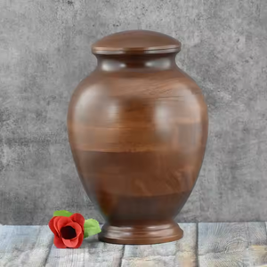 Big Selling Funeral Wooden Cremation <b>Urns</b> Funeral <b>Urn</b> Wood Cremation <b>Urn</b> for Keeping Human Ashes Wholesale Cremation <b>Jar</b> - Product Image 1