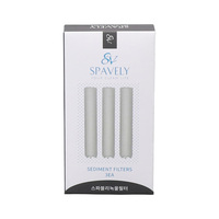 Pommeau de douche manuel Spavely SN01 à 2 étapes pour l'élimination du chlore et de la rouille, avec capsule aromatique minérale, micro-mousse pour peau de bébé et usage domestique