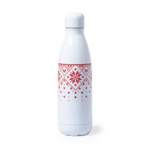 Bottiglia d'Acqua Natalizia Personalizzata Yalok, Gadget Promozionale per Bevande - Product Image 1