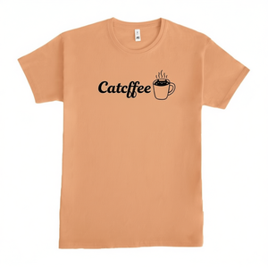 Camisetas Promocionales con Estampado Gráfico Divertido y Lúdico 'Catffee' - Product Image 2